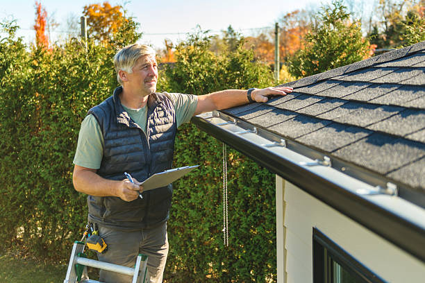 Professional Metal Roofing technician working in Bozman, MD
